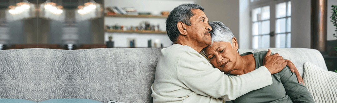 A couple dealing with anxiety